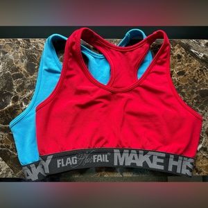 Flag Nor Fail Sports Bra in size large